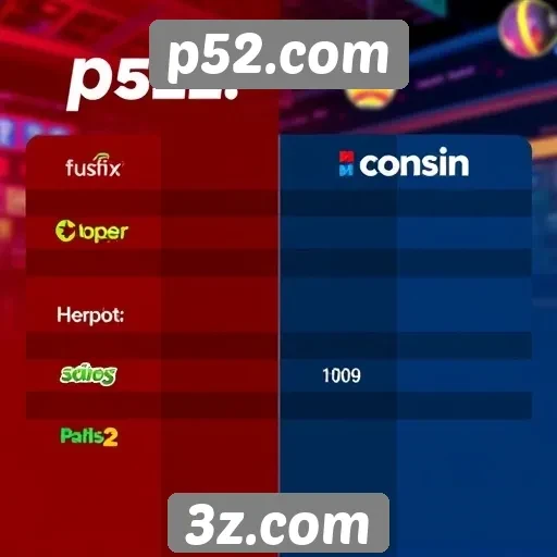 Comparativo entre p52.com e concorrentes em 2025