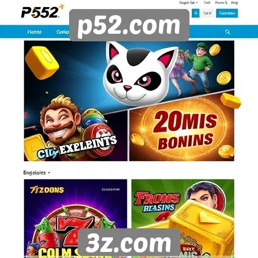 Ofertas promocionais e bônus no p52.com