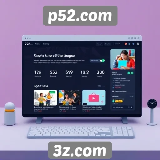 Experiência do usuário em p52.com e sua interface